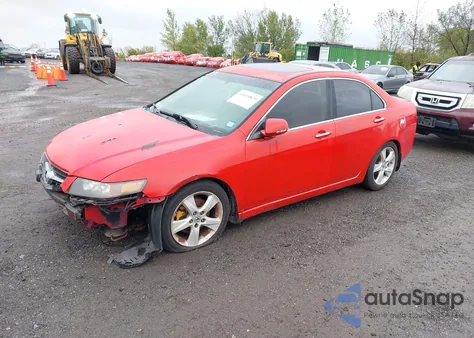2004 Acura Tsx из США, поврежденный, VIN JH4CL96864C025736